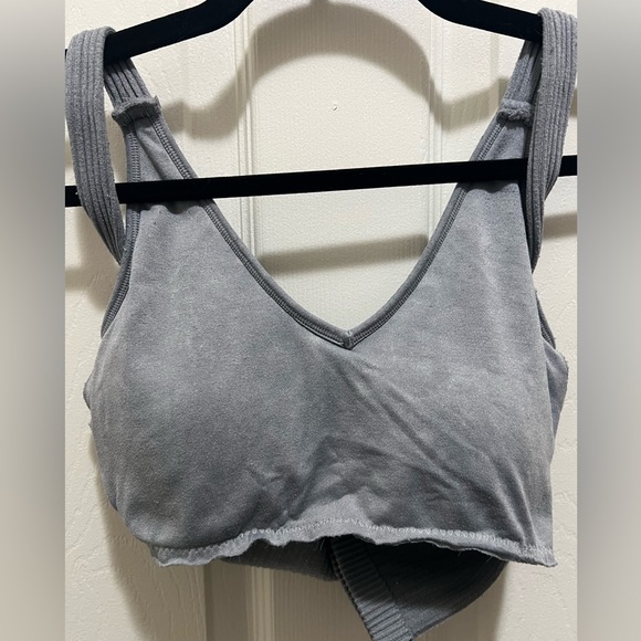 Dark grey athletic top - Picture 4 of 5